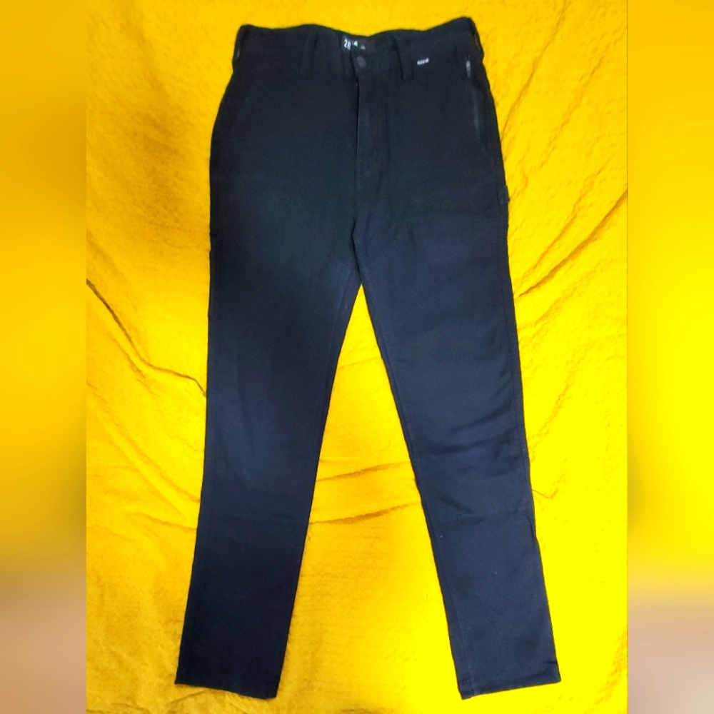 Hurley Black Slim Fit Pants work pants